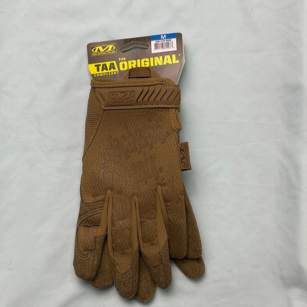 Mechanix Wear Original TAA Compliant Men's Gloves - Brown